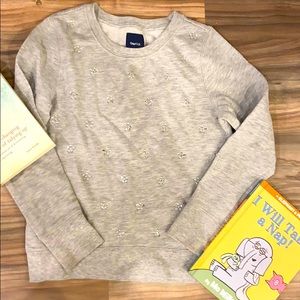 Gap kids grey sweatshirt